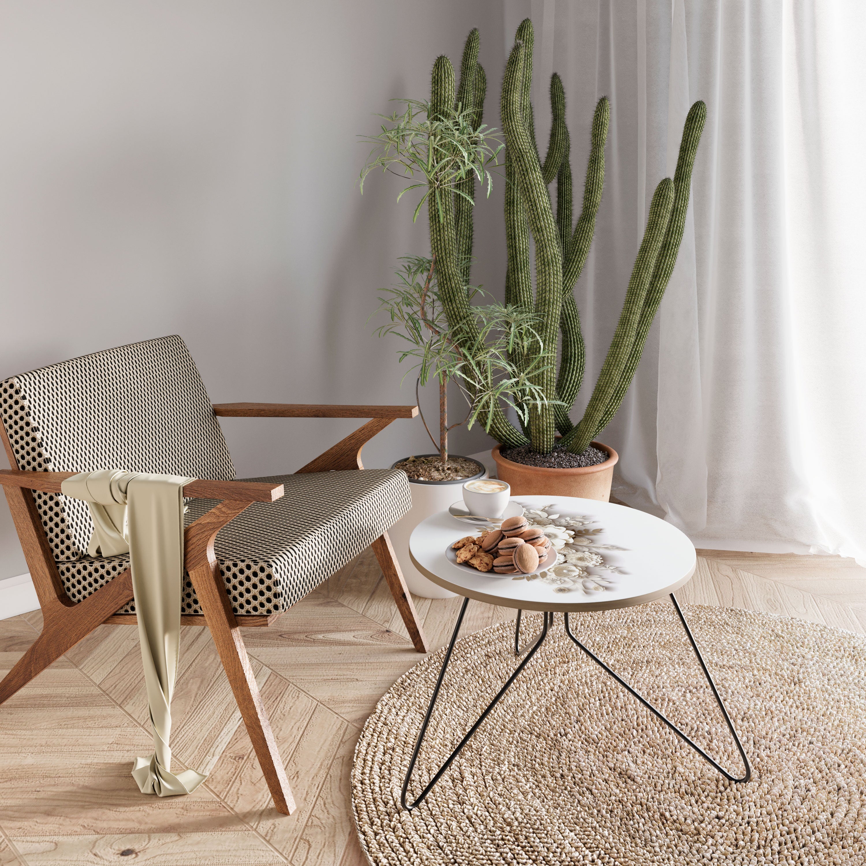 BLUSHING BOUQUET Coffee Table 60