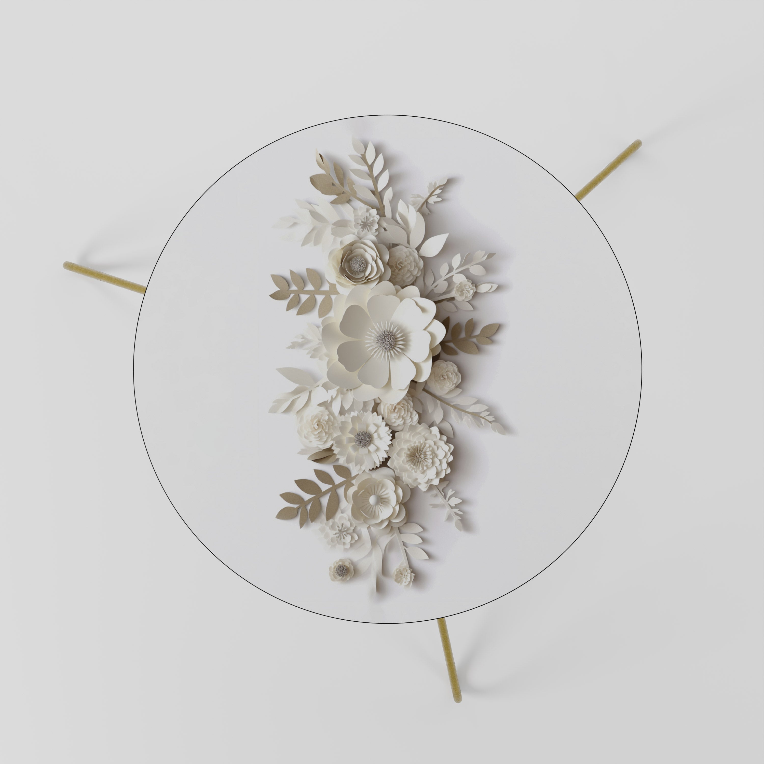 BLUSHING BOUQUET Coffee Table 60