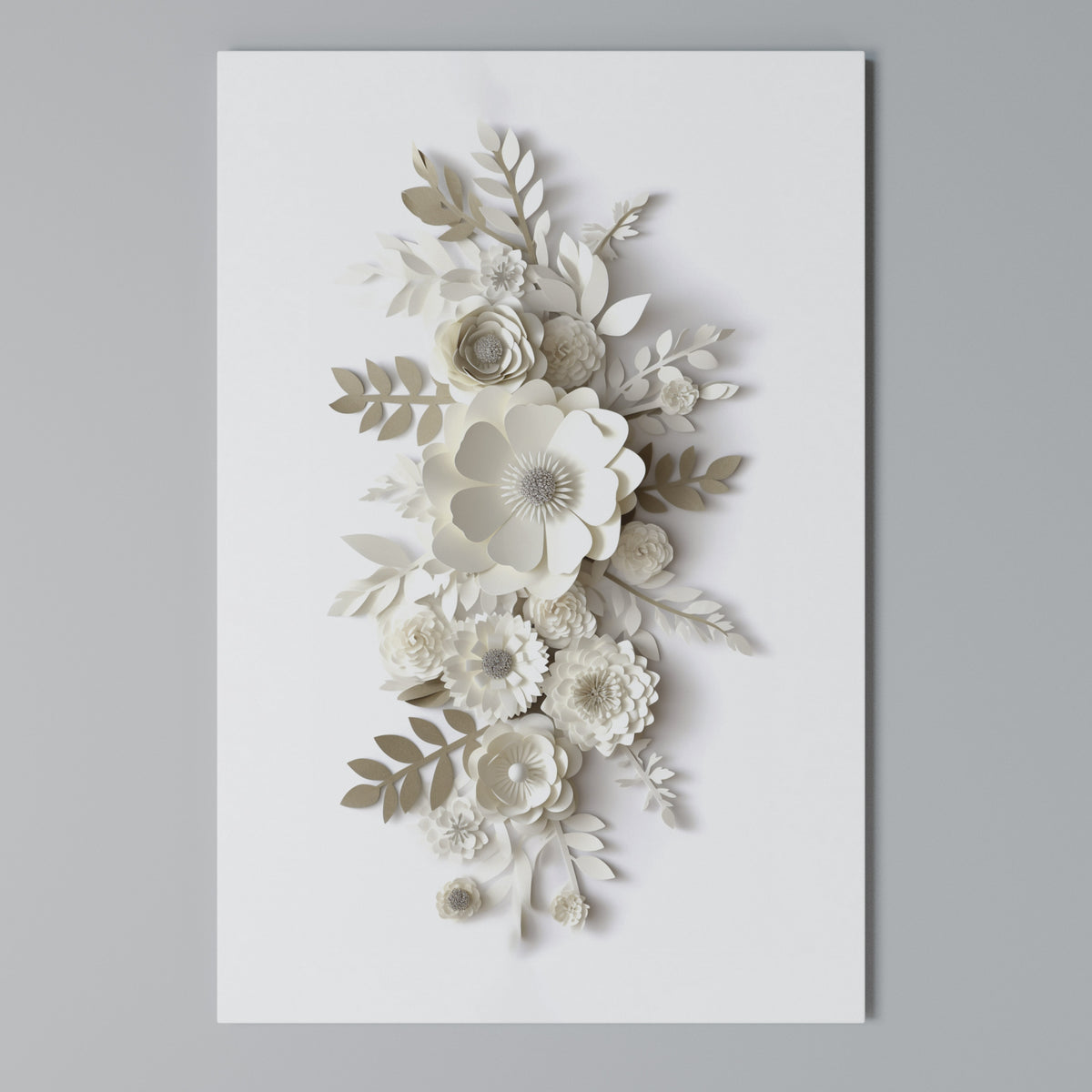 BLUSHING BOUQUET Cuadro en lienzo vertical