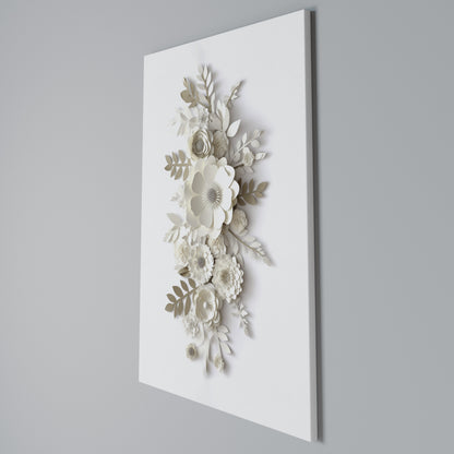 BLUSHING BOUQUET Cuadro en lienzo vertical