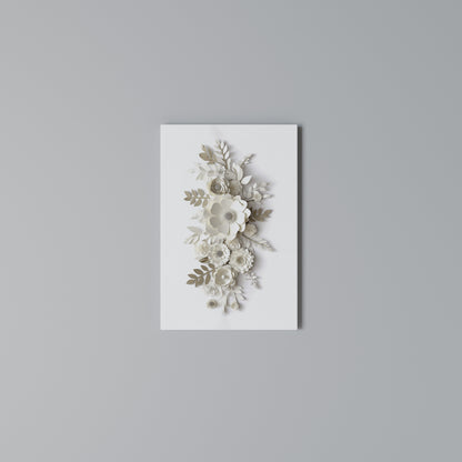 BLUSHING BOUQUET Cuadro en lienzo vertical