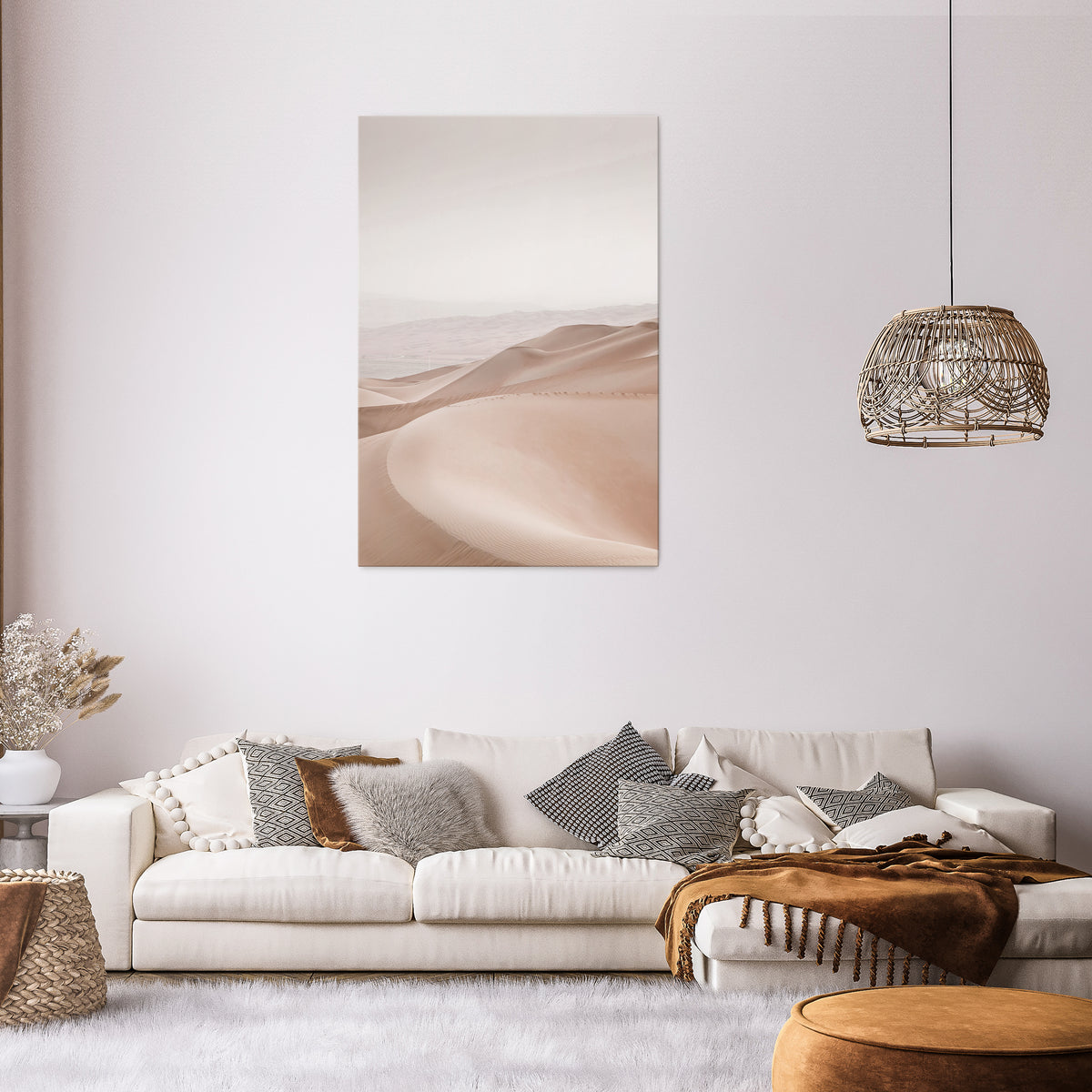 TRANQUIL TIDES Cuadro en lienzo vertical