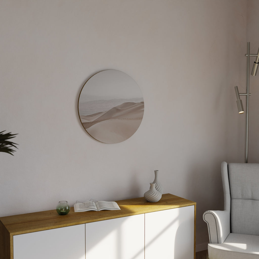 TRANQUIL TIDES Round Wall Art