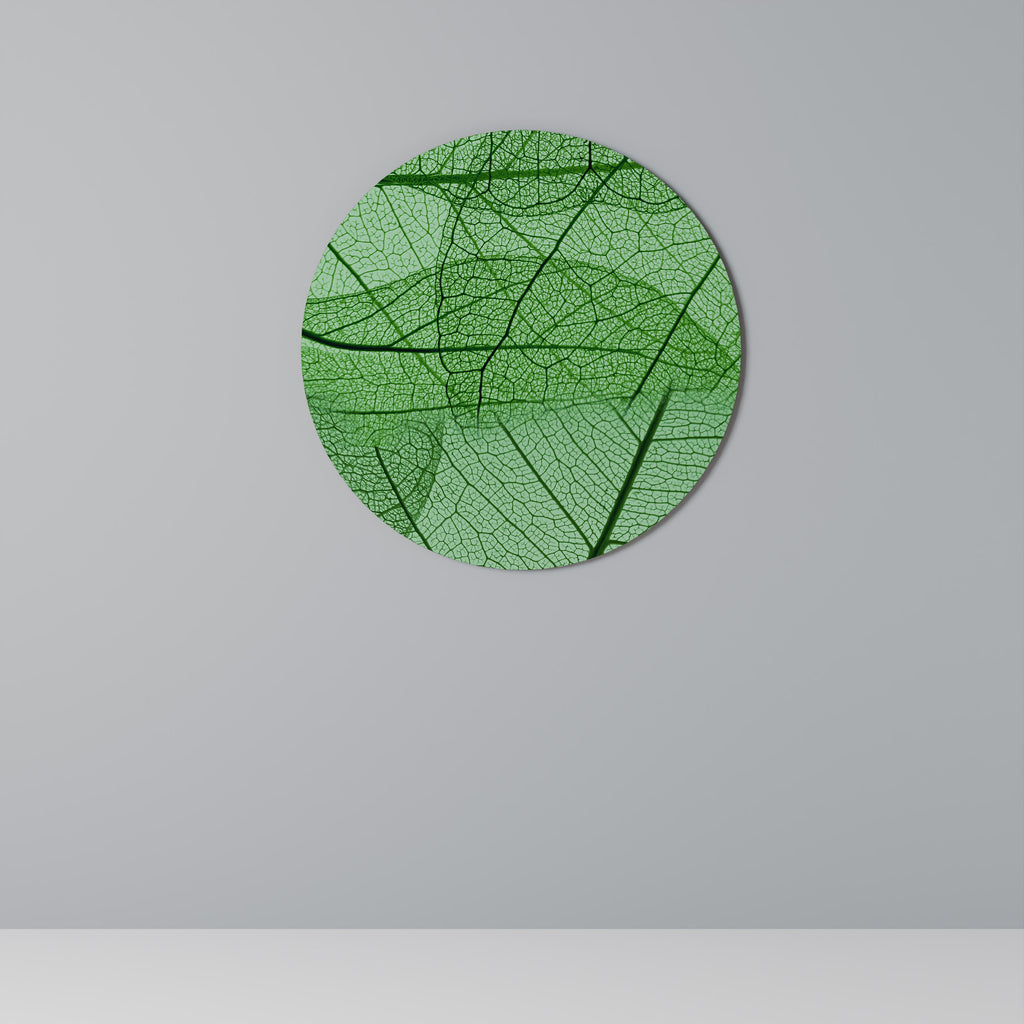 VEINS OF LIFE Round Wall Art