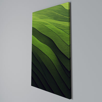 FRESH LANDSCAPE Cuadro en lienzo vertical