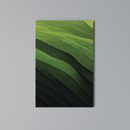 FRESH LANDSCAPE Cuadro en lienzo vertical