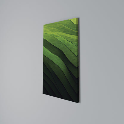 FRESH LANDSCAPE Cuadro en lienzo vertical