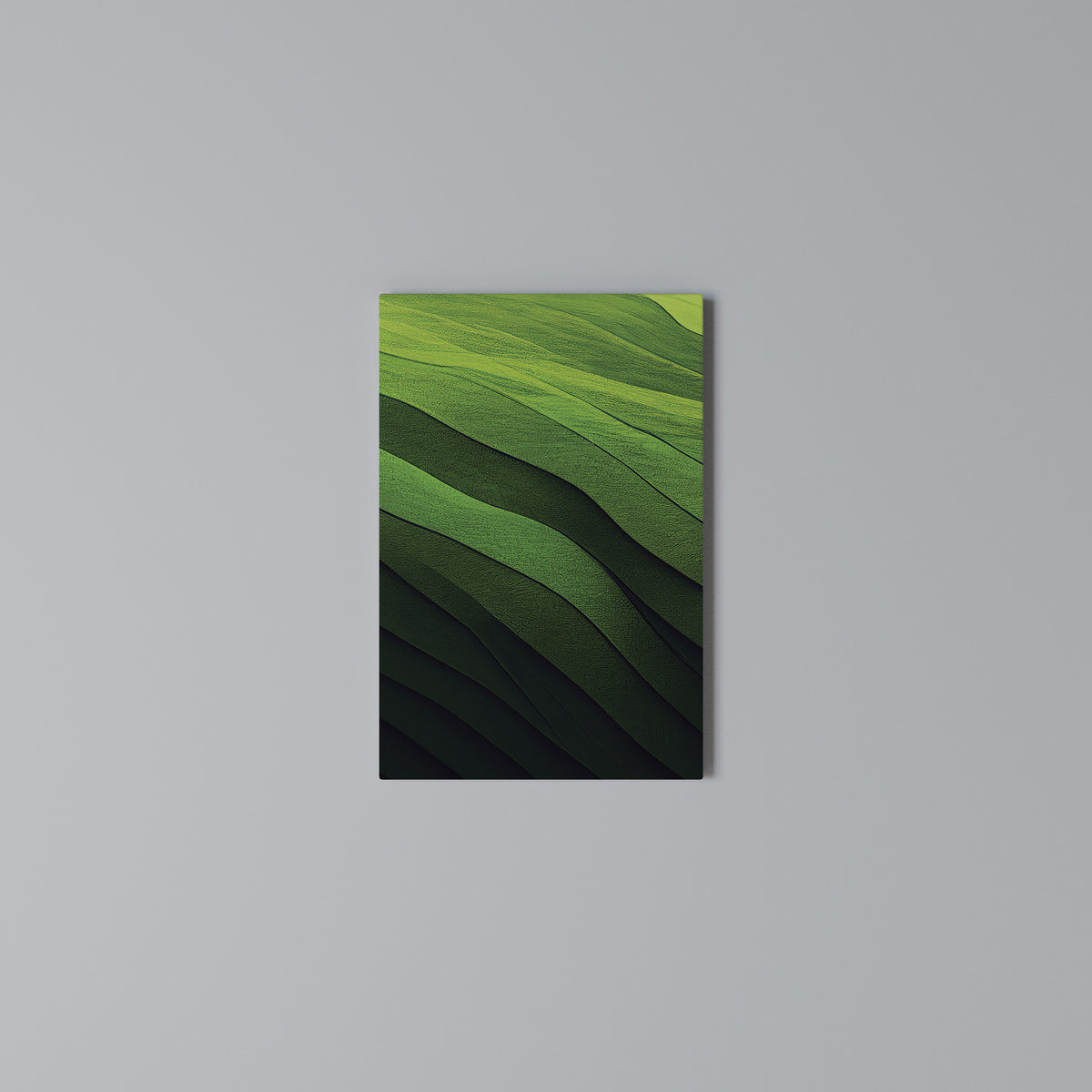 FRESH LANDSCAPE Cuadro en lienzo vertical