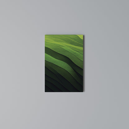 FRESH LANDSCAPE Cuadro en lienzo vertical
