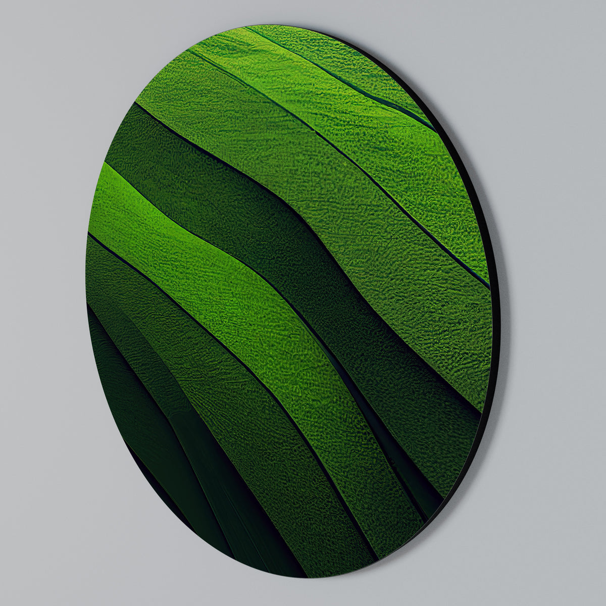 FRESH LANDSCAPE Arte de pared redondo
