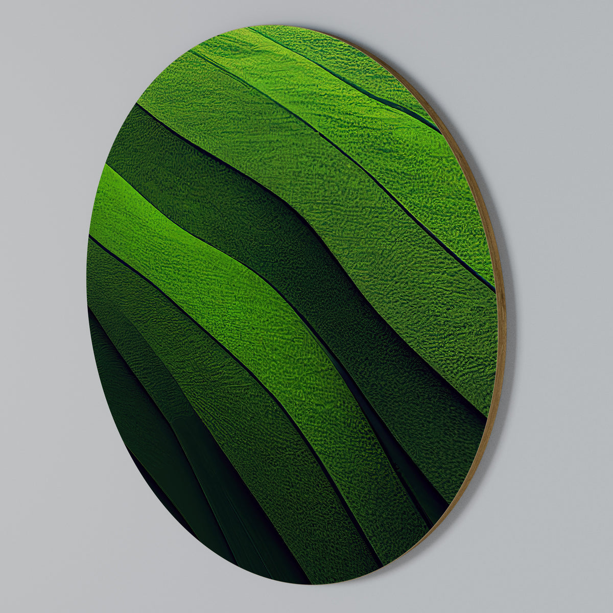 FRESH LANDSCAPE Arte de pared redondo