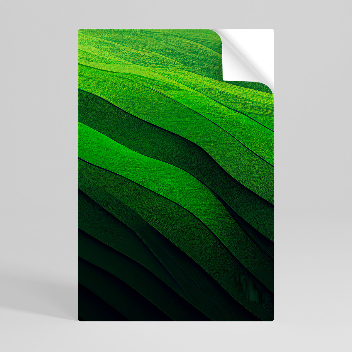 FRESH LANDSCAPE Póster adhesivo vertical