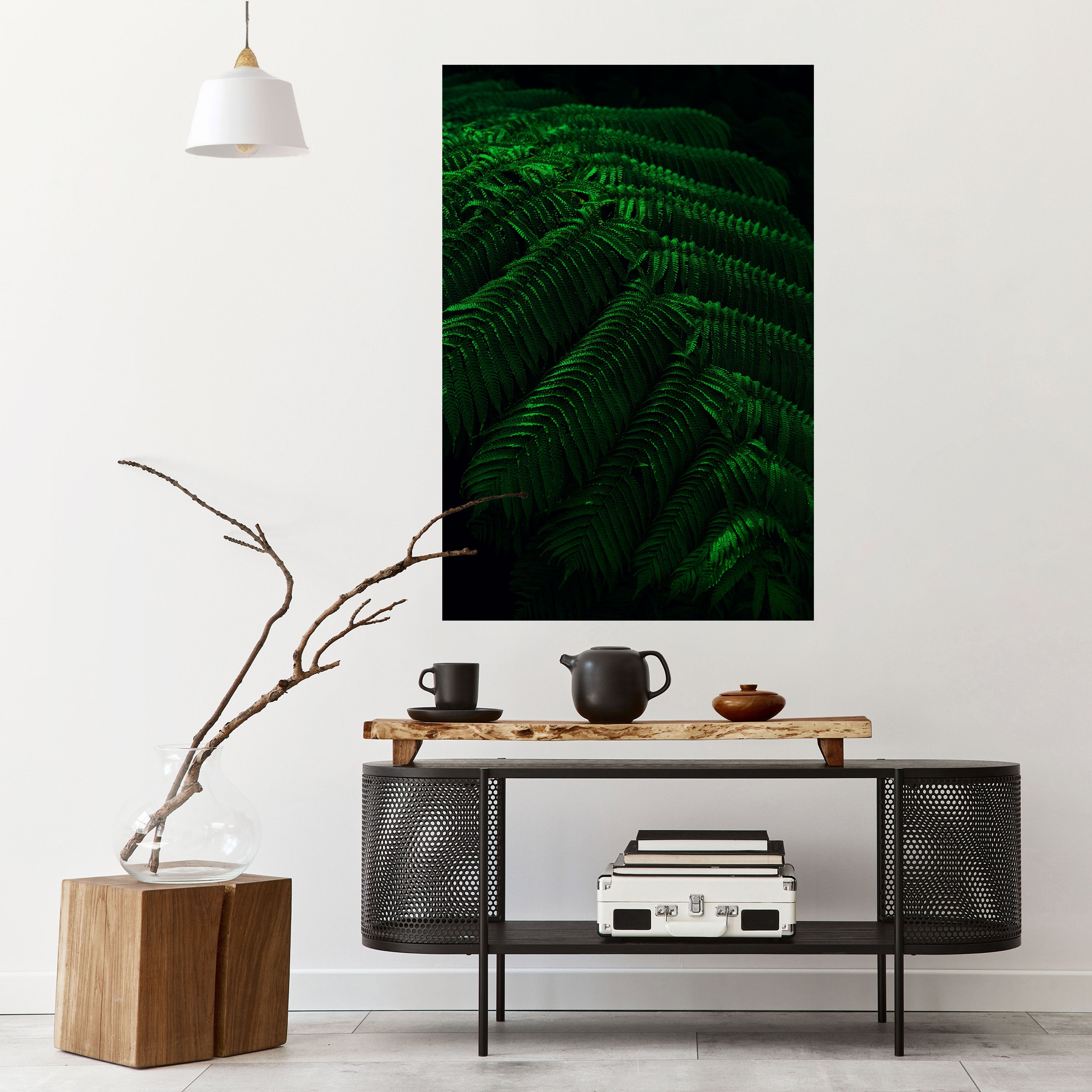 FERN FANTASY Peel and Stick Vertical Poster