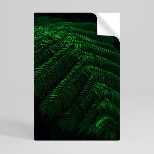 FERN FANTASY Póster adhesivo vertical