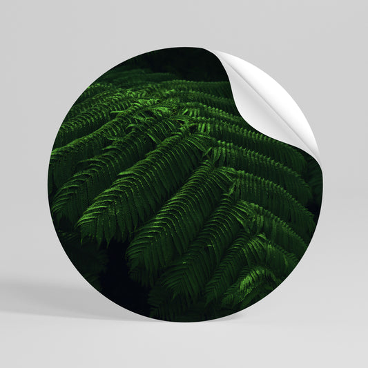 FERN FANTASY Vinilo adhesivo redondo