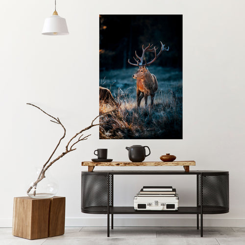 ANTLERED REGALITY Póster Vertical Adhesivo