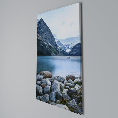 REFLECTIVE WATERS Cuadro en lienzo vertical