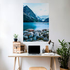 REFLECTIVE WATERS Póster Vertical Adhesivo