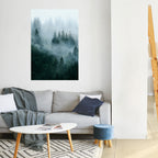 VEIL OF MIST Póster Vertical Adhesivo