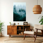 VEIL OF MIST Póster Vertical Adhesivo