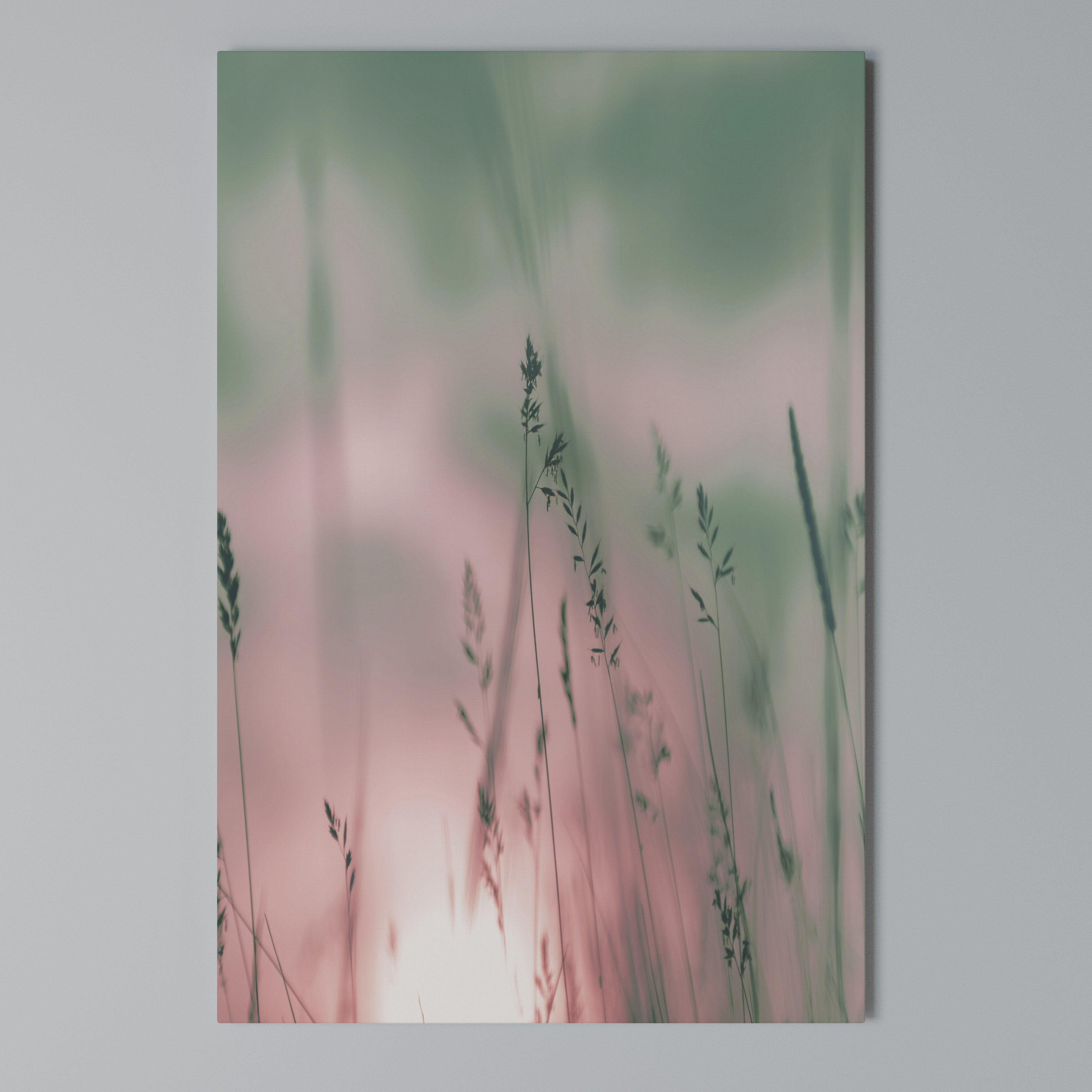 PASTEL BREEZE Vertical Canvas Print