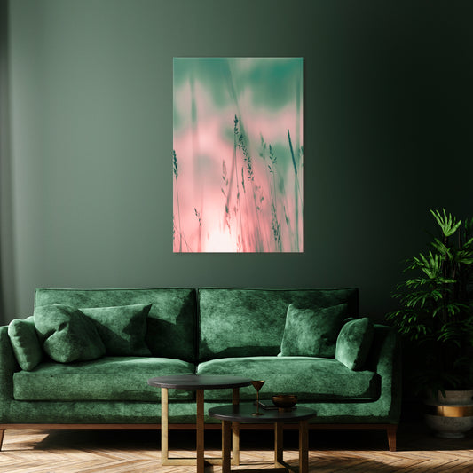 PASTEL BREEZE Cuadro en lienzo vertical