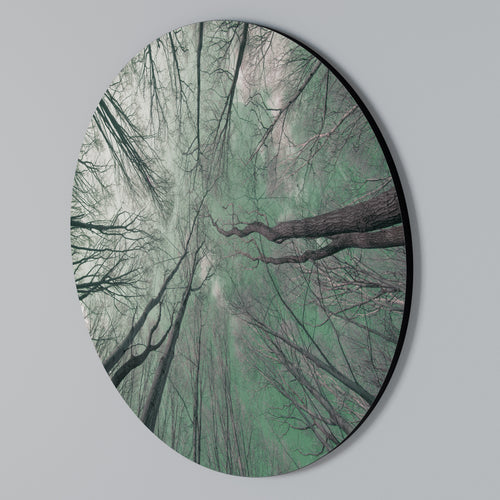SKYWARD FANTASIES Arte de pared redondo