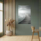 WHISPERING PATHWAYS Peel and Stick Vertical Poster