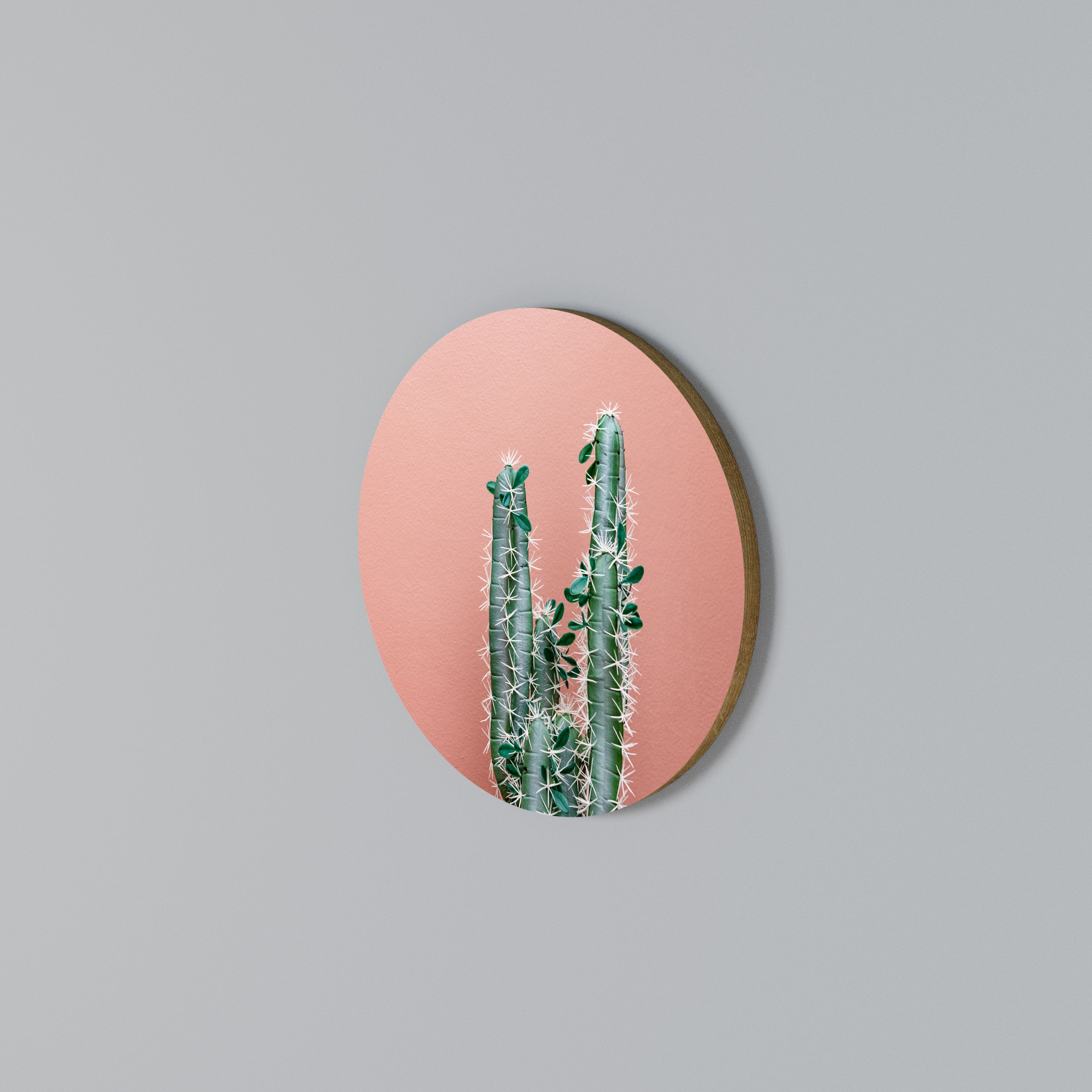 LORD CACTUS Round Wall Art