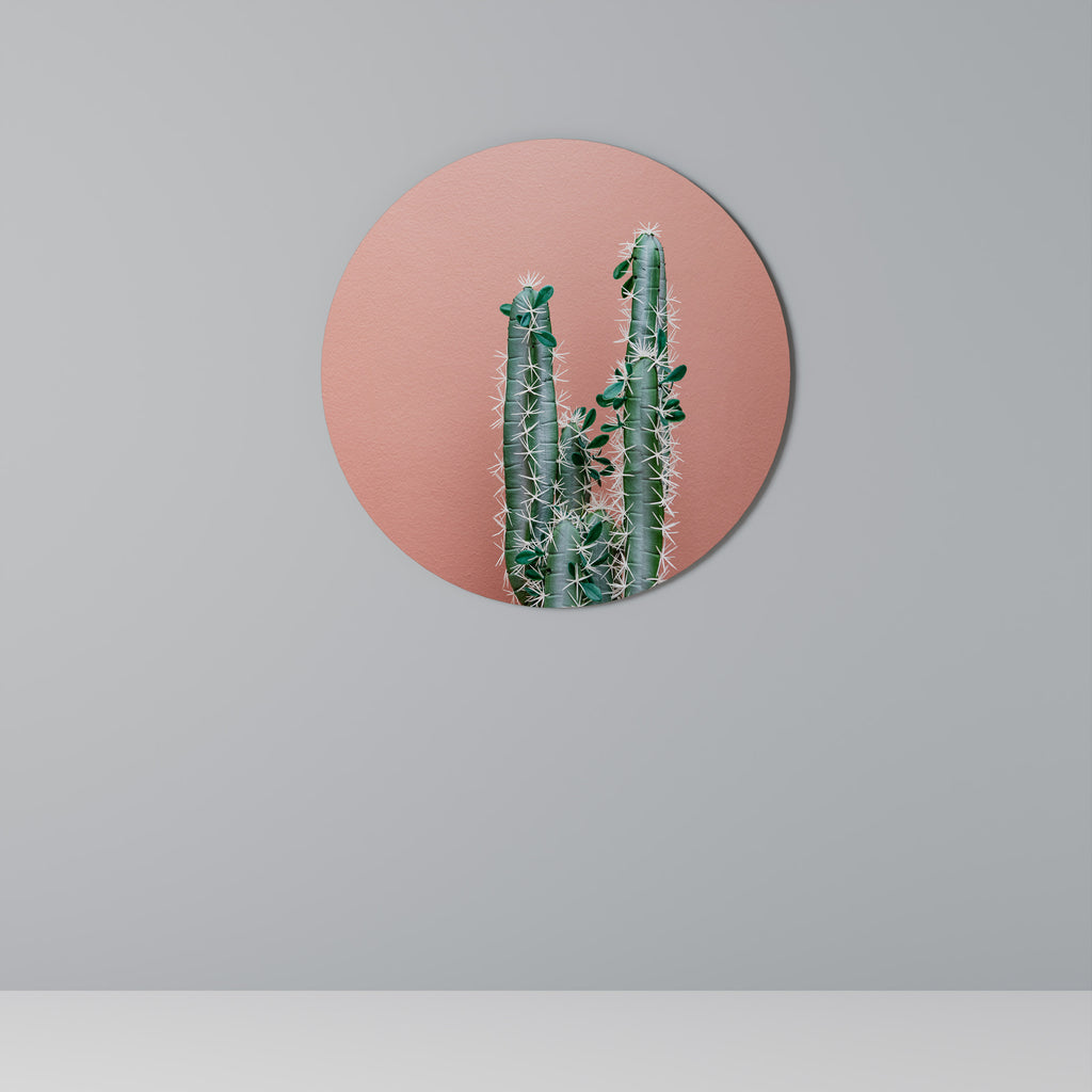 LORD CACTUS Round Wall Art