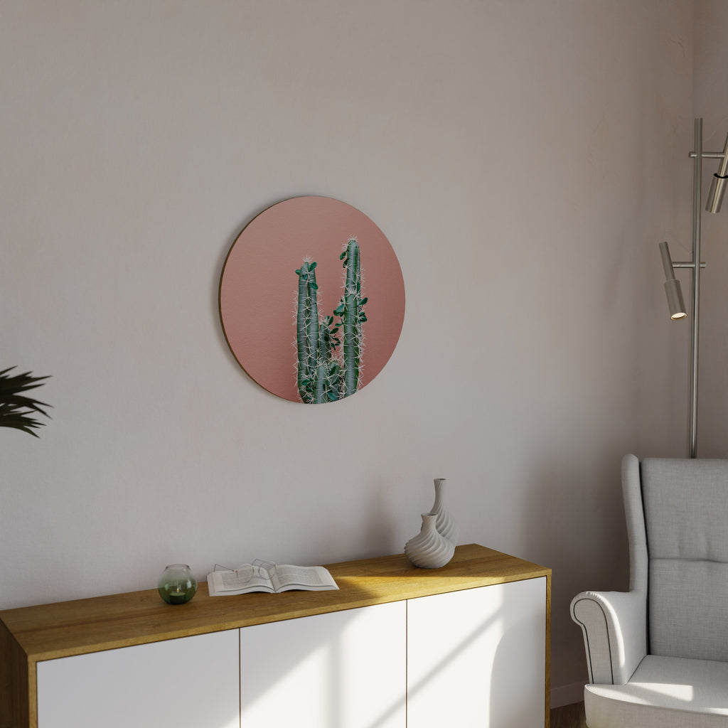 LORD CACTUS Round Wall Art
