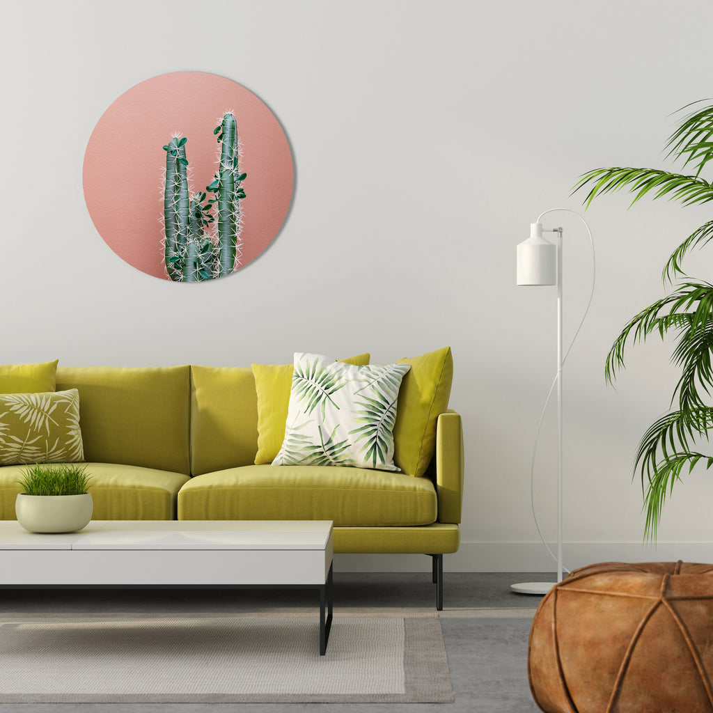 LORD CACTUS Round Wall Art