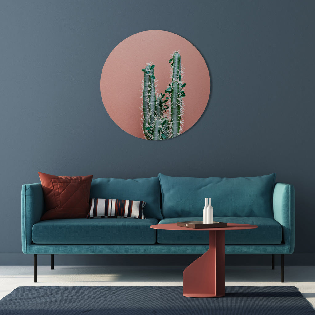 LORD CACTUS Round Wall Art