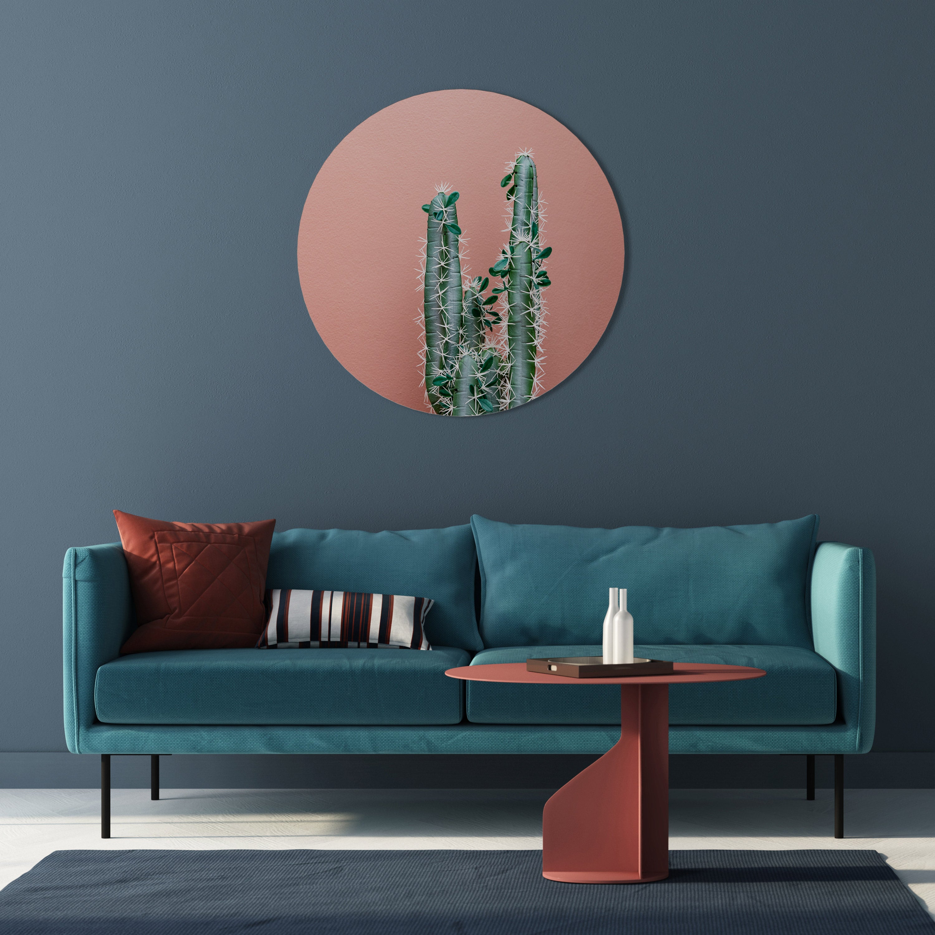 LORD CACTUS Round Wall Art