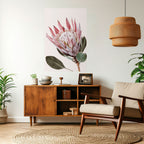 PROTEA FLOWER Peel and Stick Vertical Poster