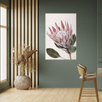 PROTEA FLOWER Peel and Stick Vertical Poster