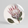 PROTEA FLOWER Vinilo adhesivo redondo