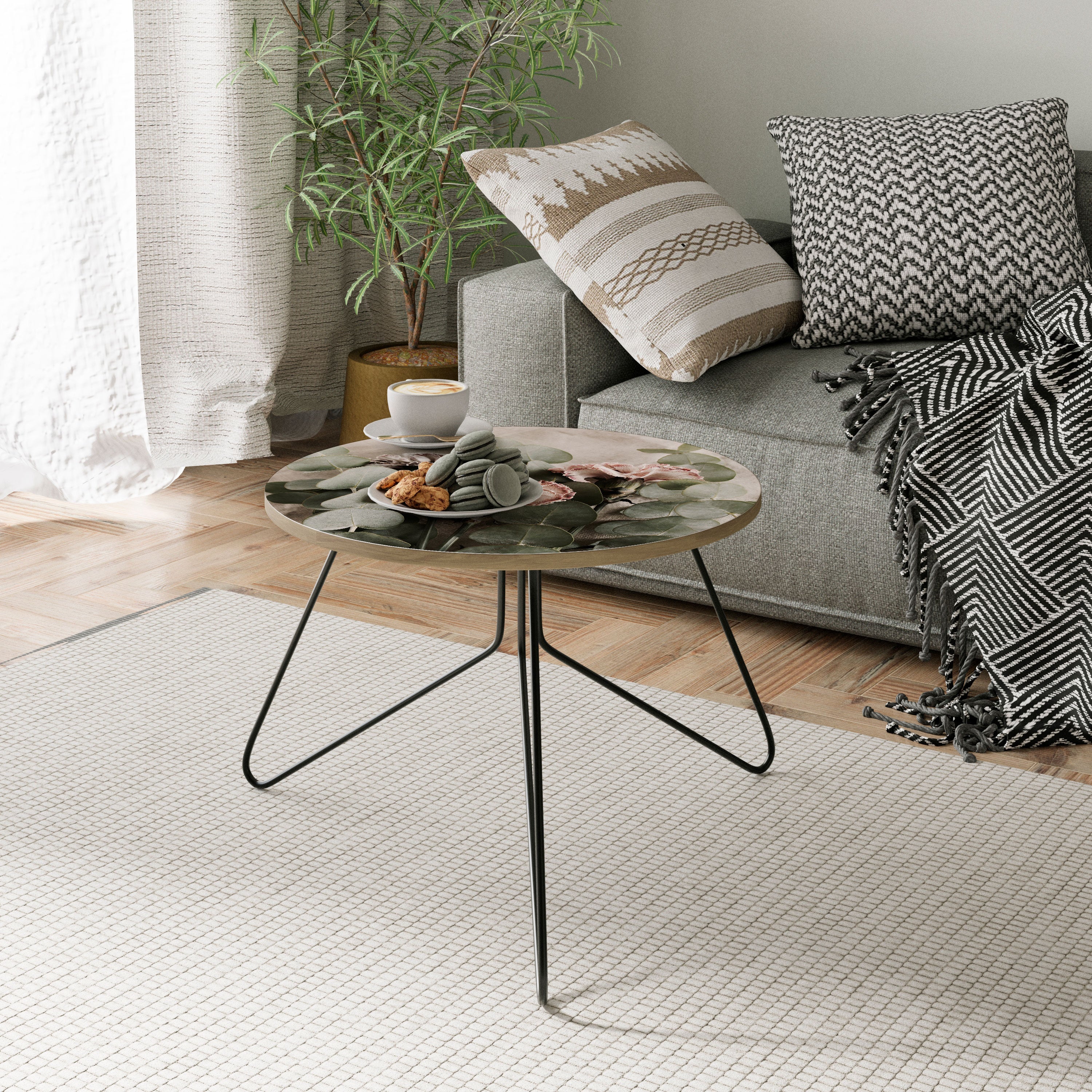 LINEN CLOVES Coffee Table 60