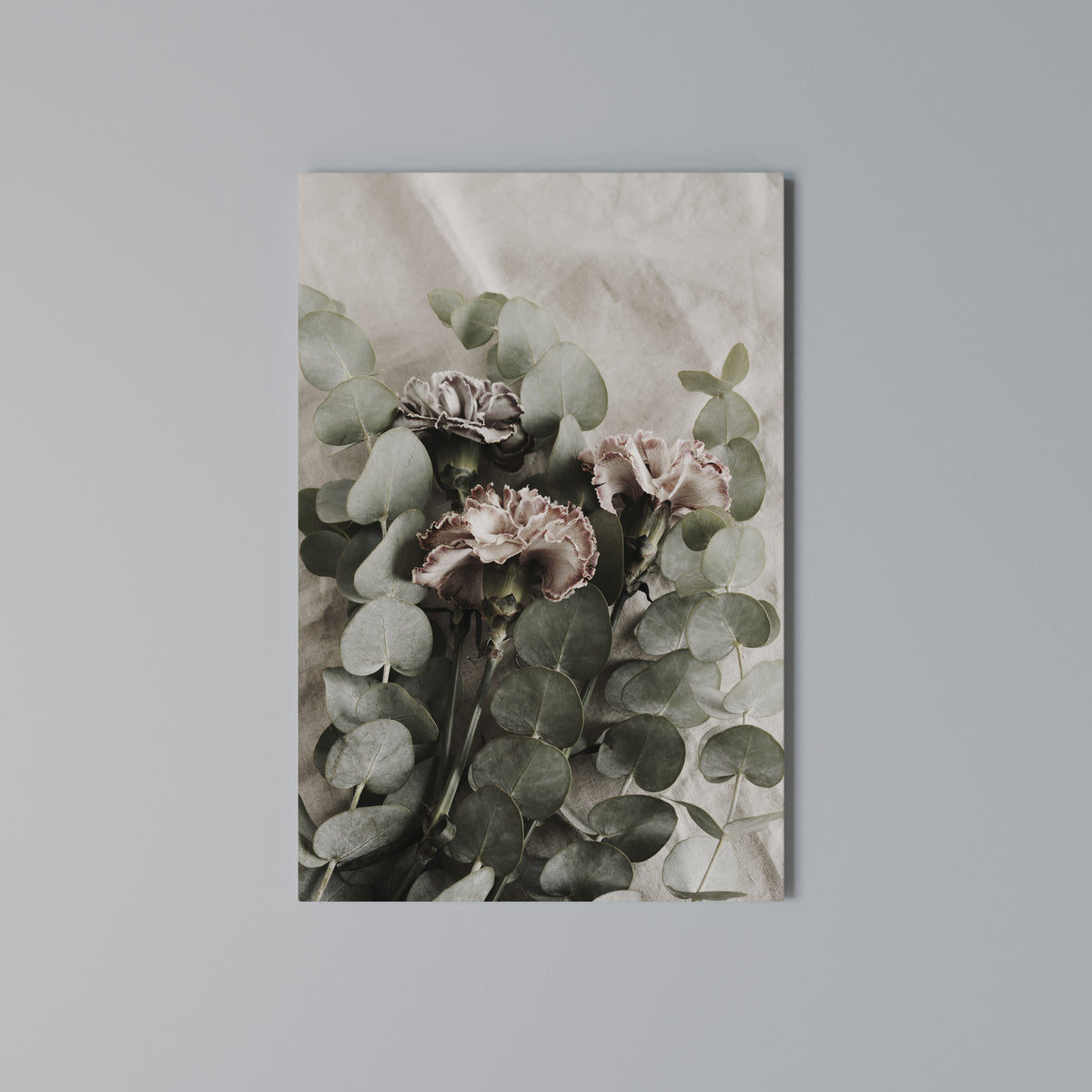 LINEN CLOVES Cuadro en lienzo vertical