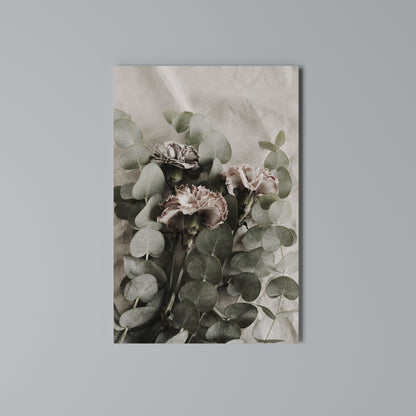 LINEN CLOVES Cuadro en lienzo vertical