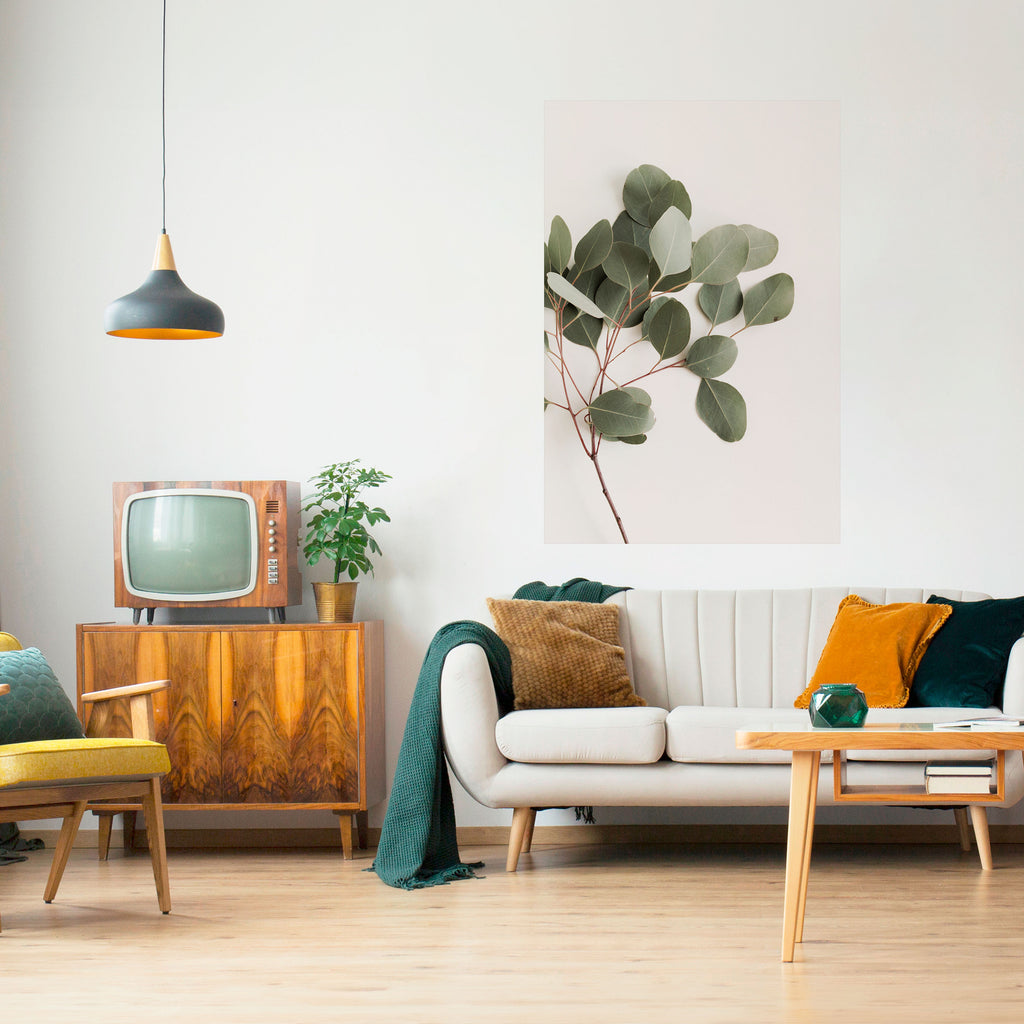 EUCALYPTUS BRANCH Peel and Stick Vertical Poster