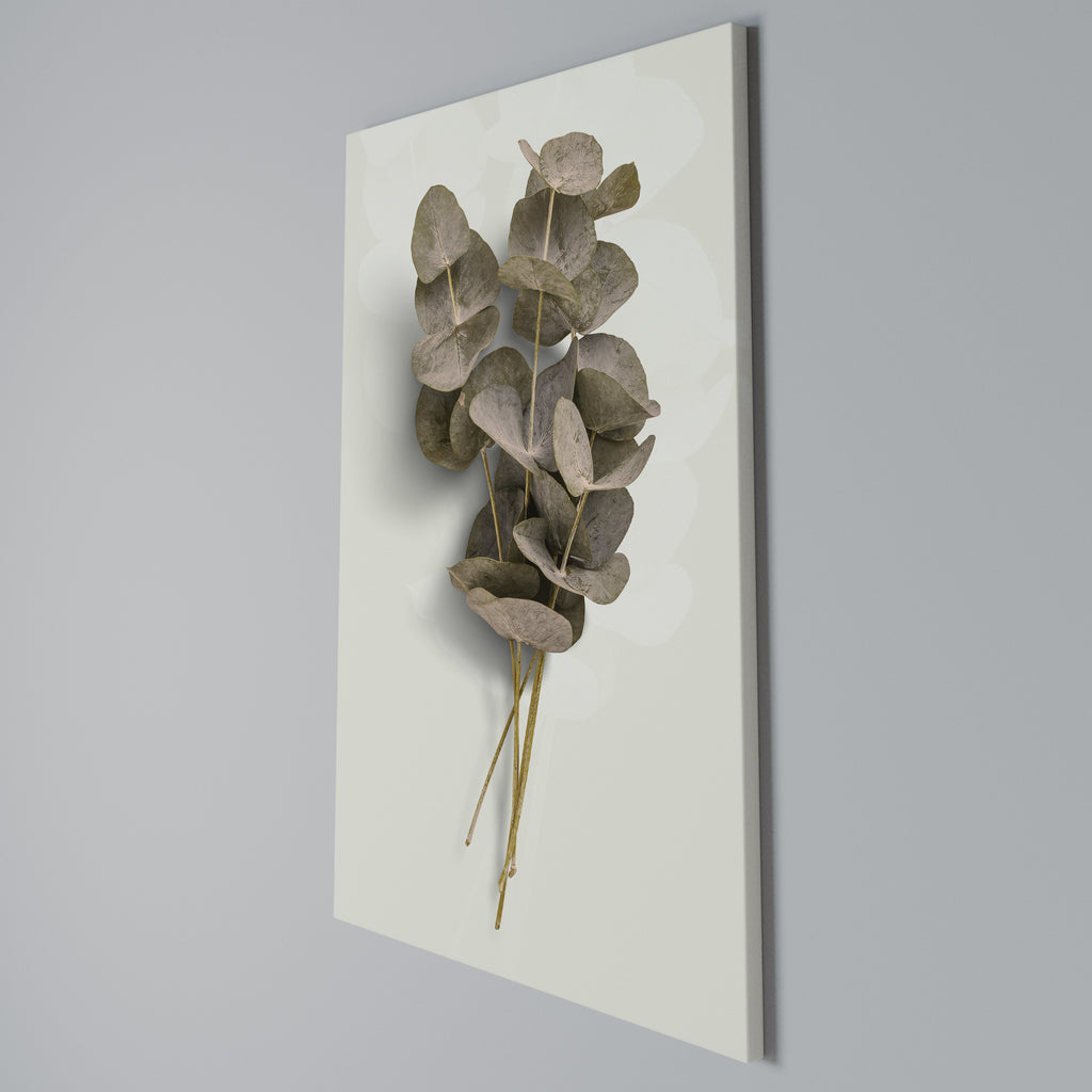 TIMELESS GREENERY Cuadro en lienzo vertical