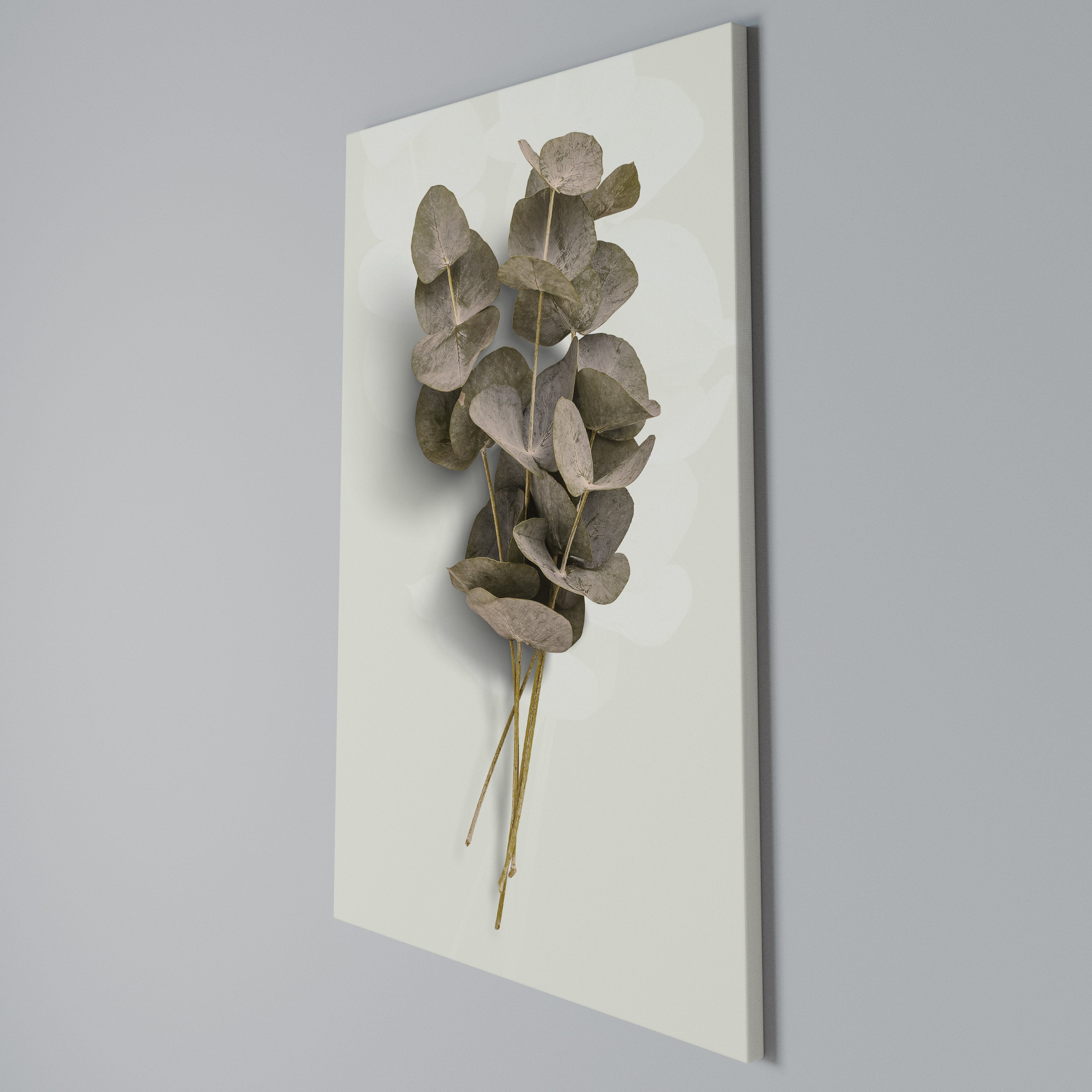 TIMELESS GREENERY Cuadro en lienzo vertical