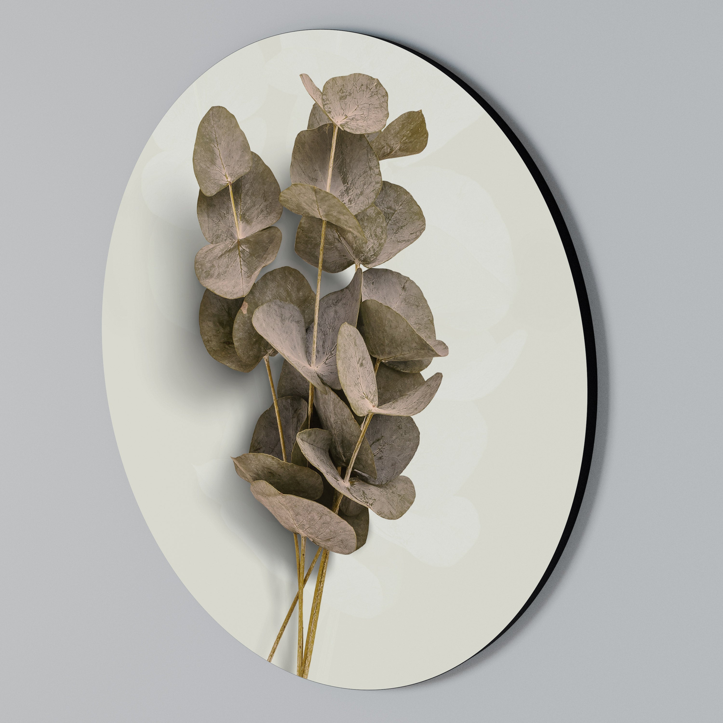 TIMELESS GREENERY Round Wall Art