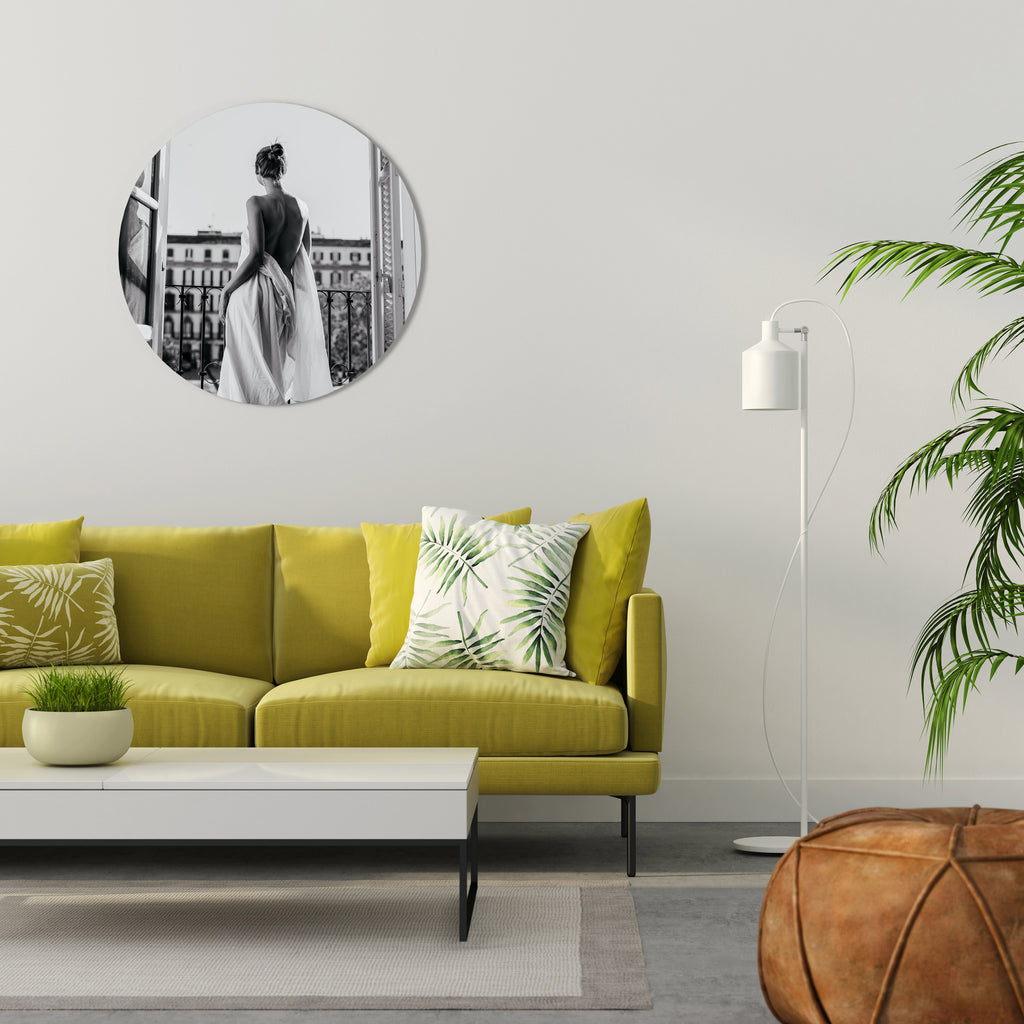 DRESS OF DREAMS Round Wall Art