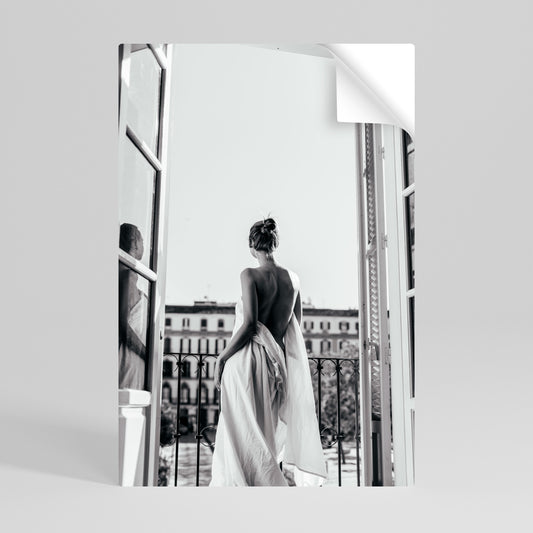 DRESS OF DREAMS Peel and Stick Vertical Poster