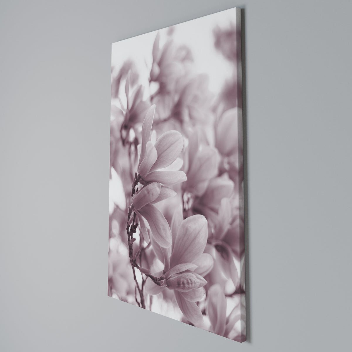 PINK BLOSSOM DREAM Cuadro en lienzo vertical