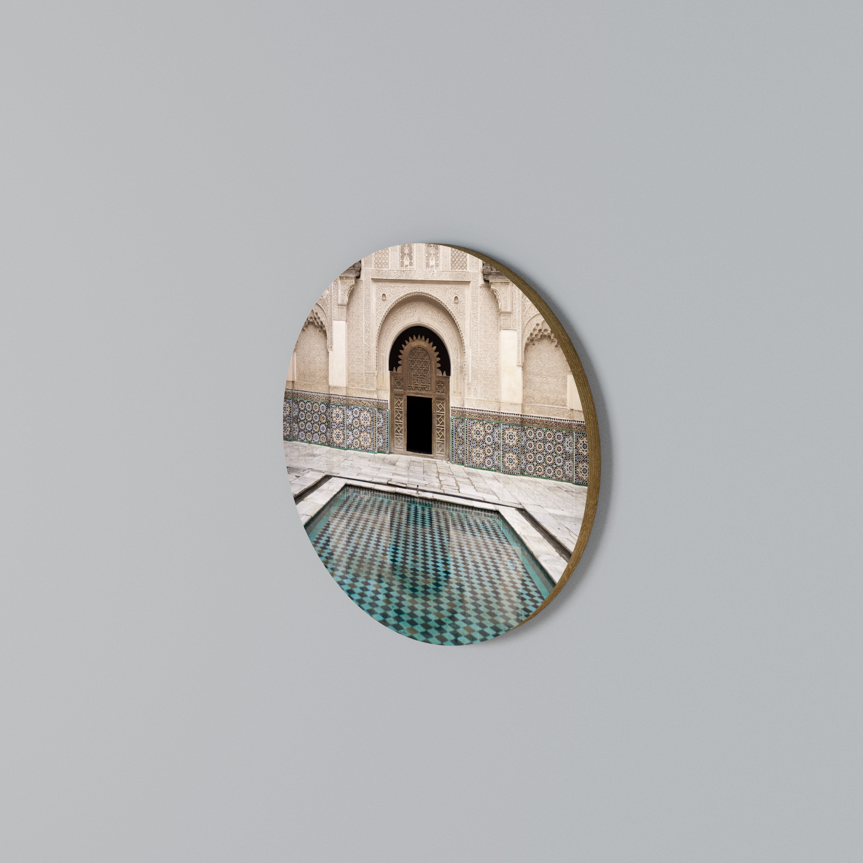 MYSTIC ENTRANCE Round Wall Art