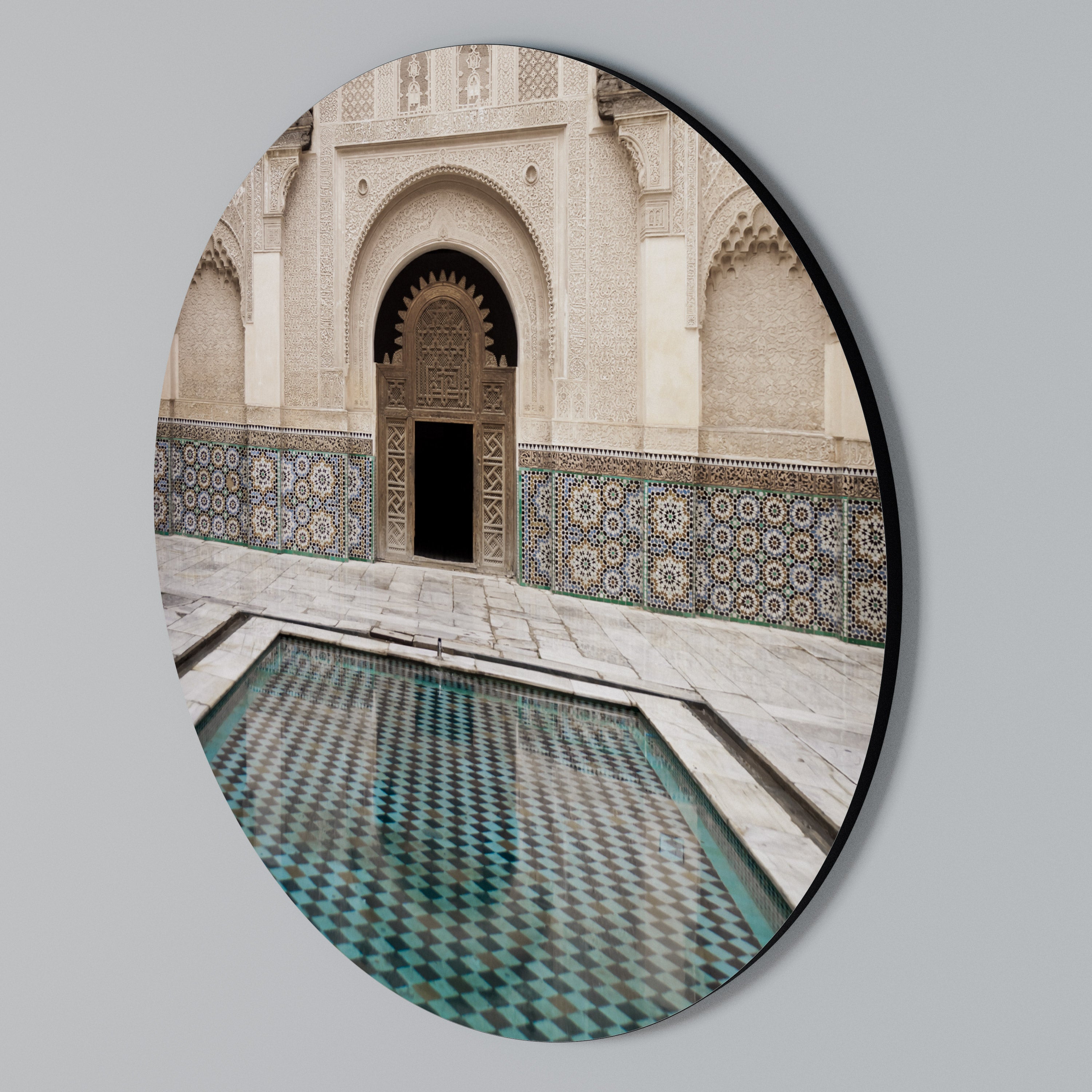 MYSTIC ENTRANCE Round Wall Art