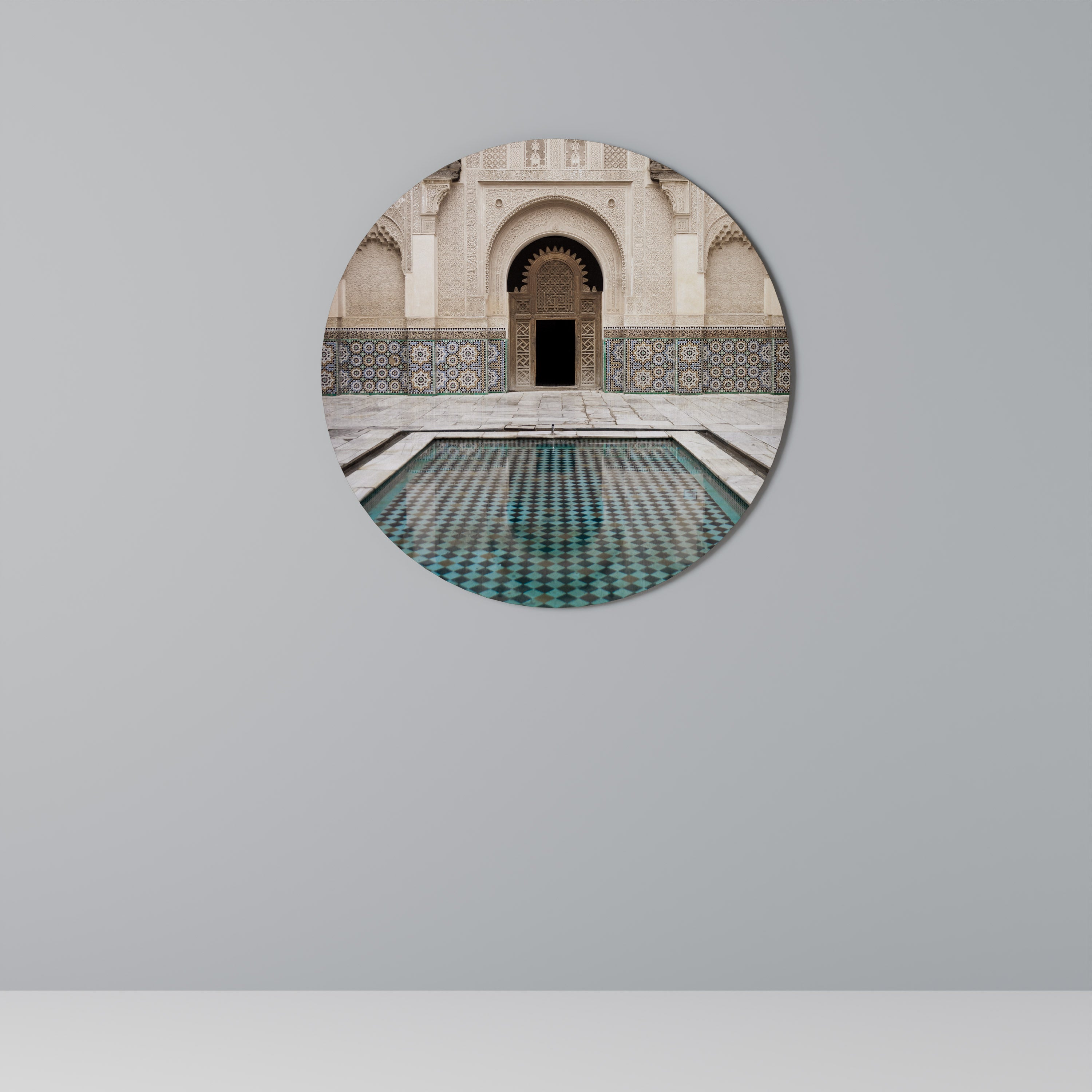 MYSTIC ENTRANCE Round Wall Art